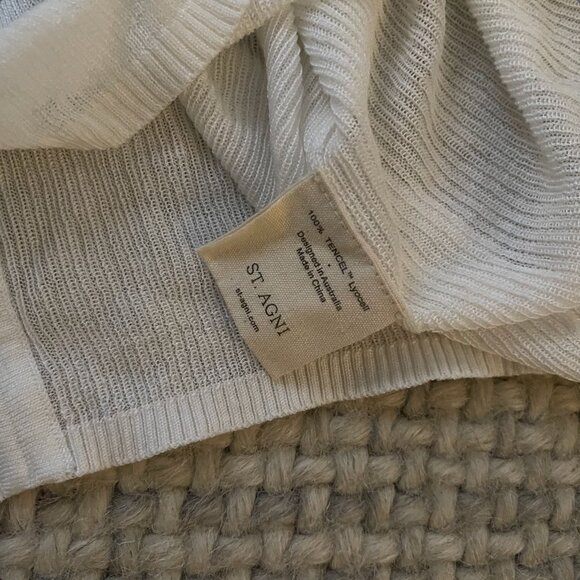 St. Agni Second Skin Tencel Knit Top - Picture 6 of 8